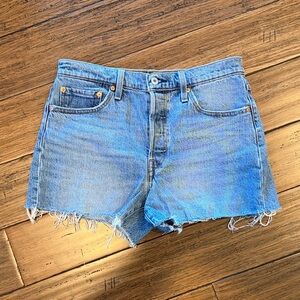 Levi’s 501 Denim Cut Off Shorts